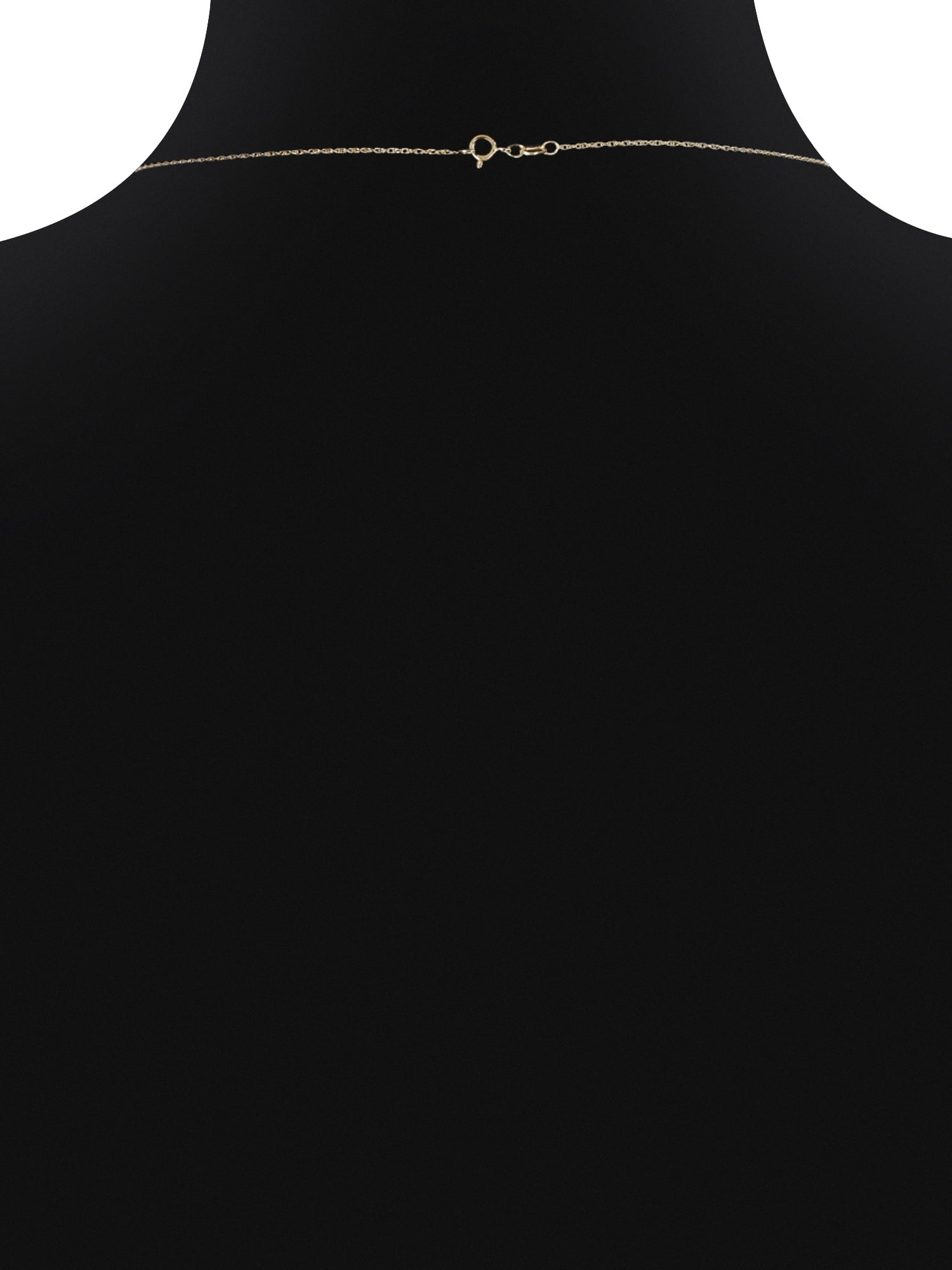 Brilliance Fine- Women's Sterling Silver 14KT Gold Plated Cross Pendant Necklace